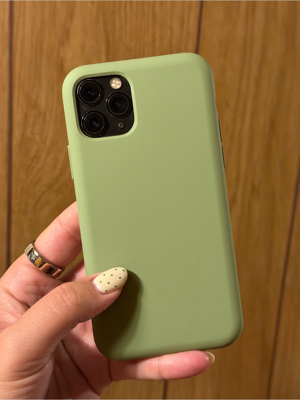 Silicone Phone Case in Sage Green - iPhone 11 Pro